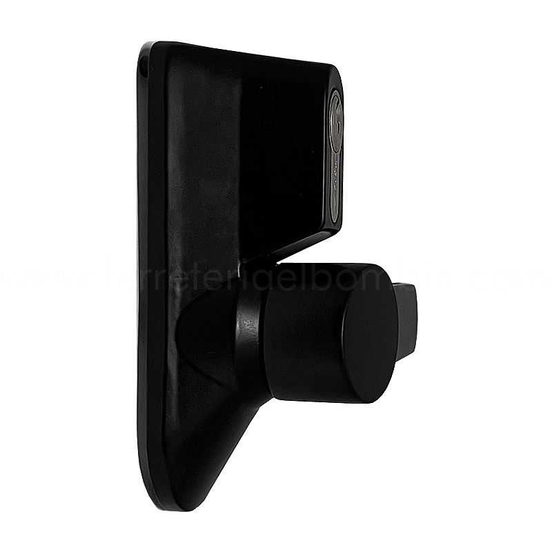 Cisa - Portail Externe Manilla-Llave Push/Touch Noir - Commande Pour Maniglioni