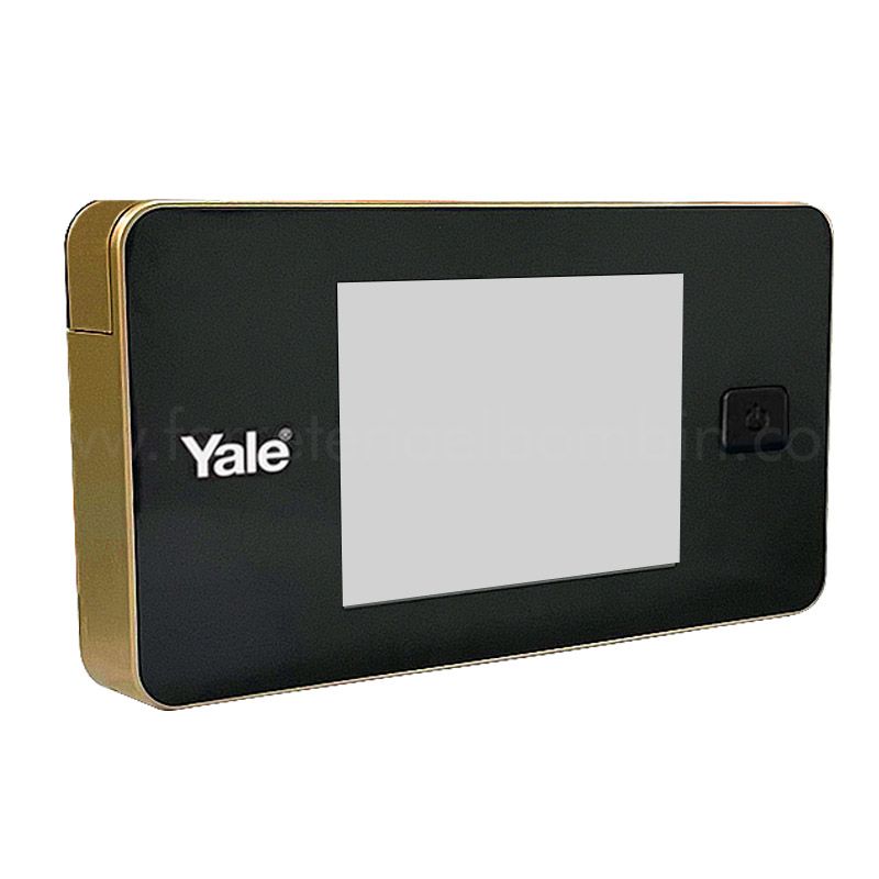 Mirilla digital serie DDV 500 marca Yale. Ferretería El Bombín