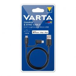 CABLE CARGADOR VARTA 2 EN 1...