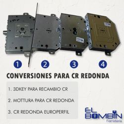 CR CONVERSIÓN DE CERRADURA...