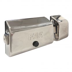 Cerrojo acorazado modelo 522-RP B-50mm acabado níquel Marca Fac