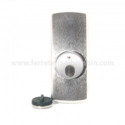 Escudo magnético color aluminio plata marca Disec