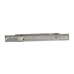 Frontal acero inoxidable de cerradura de embutir Marca Lince modelo 5703-25