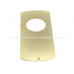 Placa embellecedora descentrada tamaño 80x180mm marca Disec