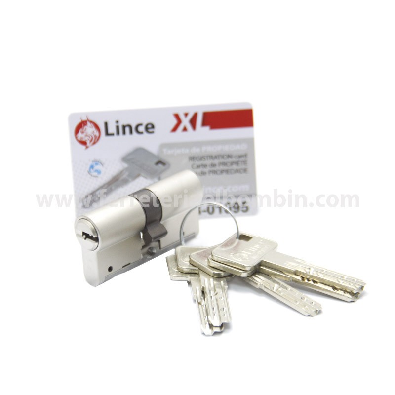 Bombin para cerradura LINCE C6W 5 de 35X35MM Latón