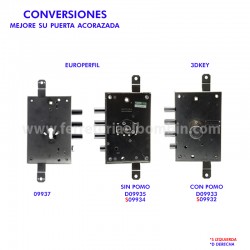 ISEO CONVERSIÓN CERRADURA...