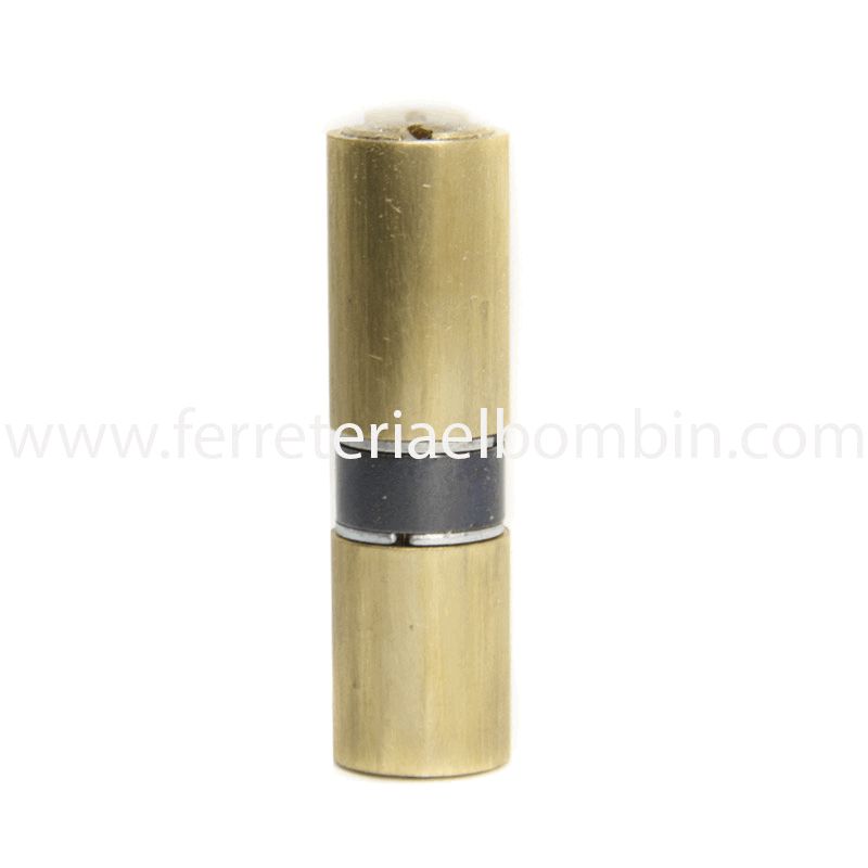 Cilindro europerfil tamaño 27x33mm acabado latón Cisa. Ferretería El Bombín