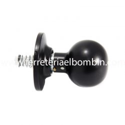 Pomo bola modelo 393400 acabado negro marca FAC