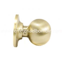 Pomo bola modelo 393100 acabado dorado marca Fac